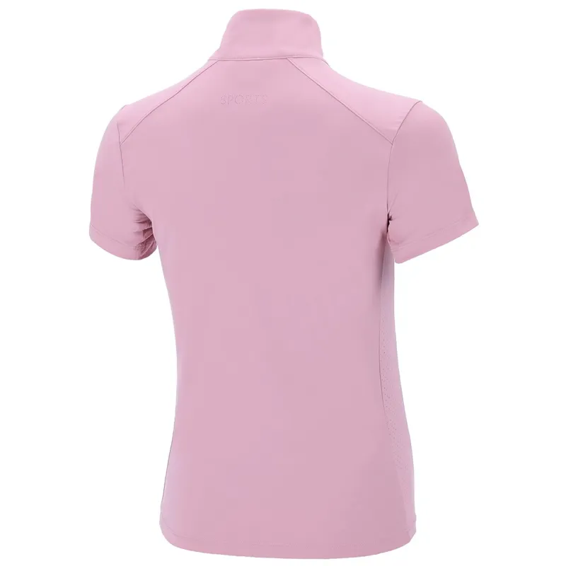 Schockemohle Amara Style Womens Training Shirt - Dusty Pink-1