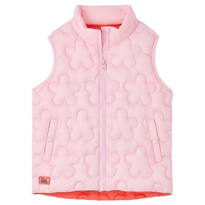 Lighthouse Amber Girls Junior Vest - Baby Pink