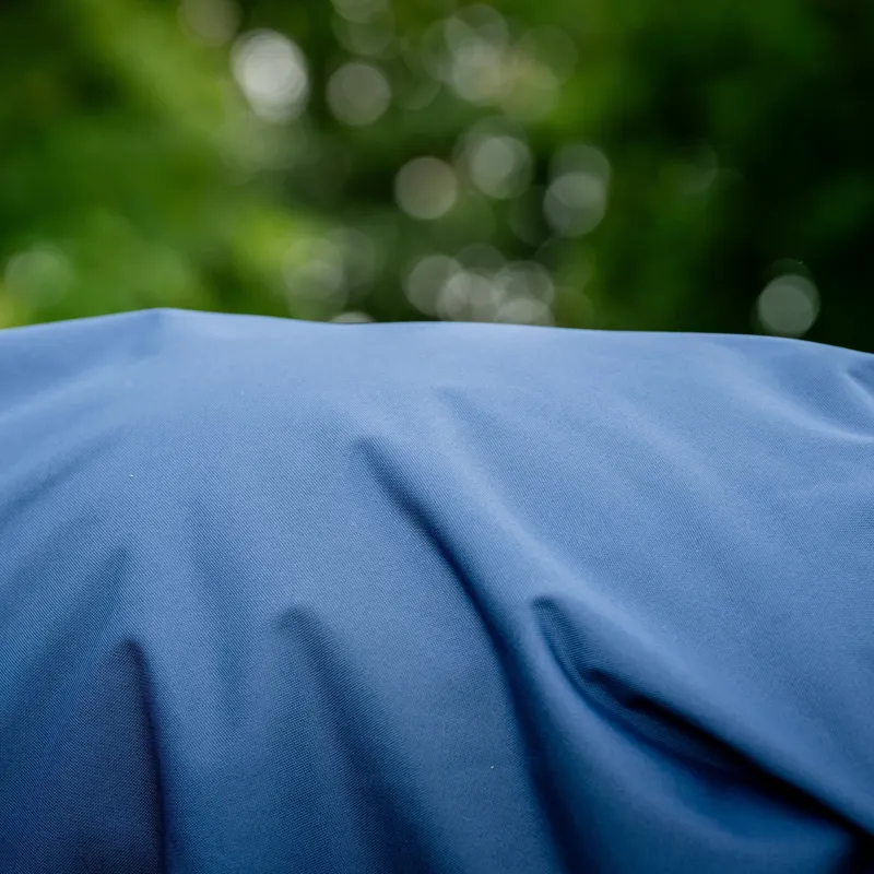 Amigo 1200D 50g Standard Neck Turnout Blanket - Navy/Titanium Grey/Silver-6