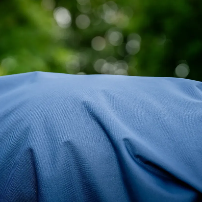 Amigo 1200D Plus 50g Detach-A-Neck Turnout Blanket - Navy / Titanium Grey-6