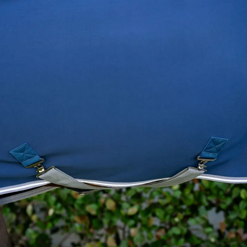 Amigo Pony Jersey Cooler - Navy Titanium Grey Silver-1