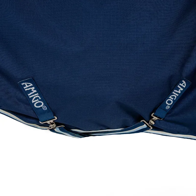 Amigo Pony Ripstop 900D Plus 200g Turnout Blanket - Witney Navy-4