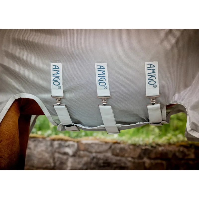 Amigo AmECO Combi Detach A Neck Waterproof Fly Sheet-Teal/Grey-8