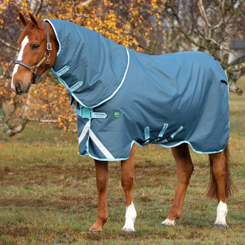 Amigo AmECO 1200D Plus 250g Turnout Blanket - Dark Blue/Teal