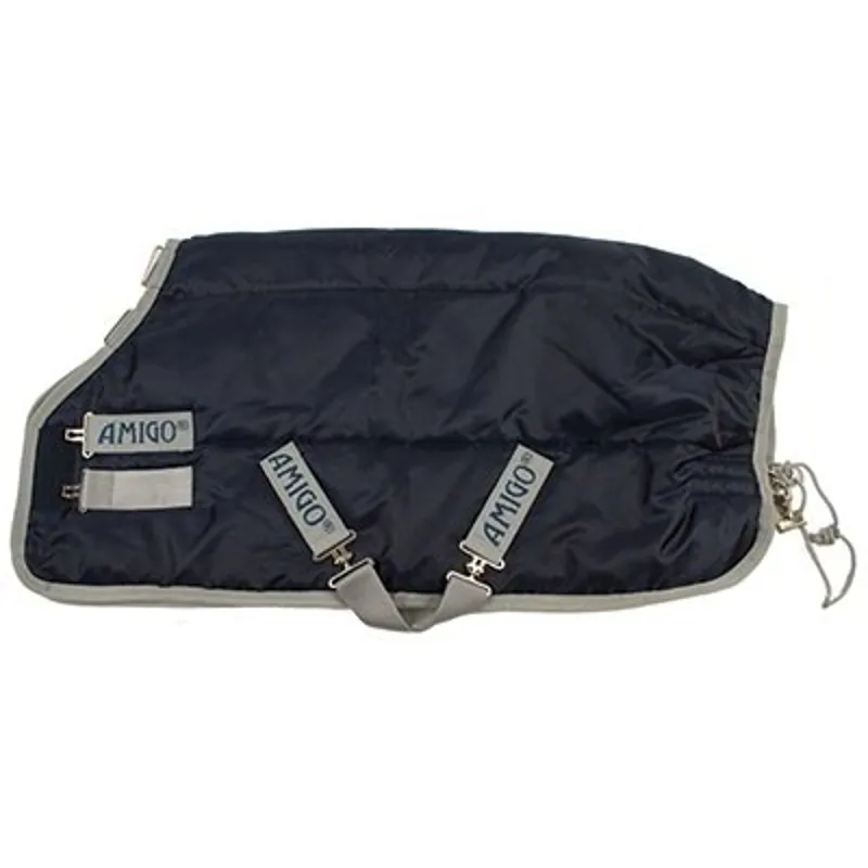 Amigo Insulator Plus Medium 200g Stable Blanket - Navy/Silver-1