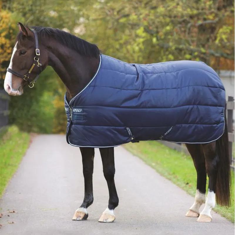 Amigo Insulator 100g Lite Stable Blanket - Navy/White