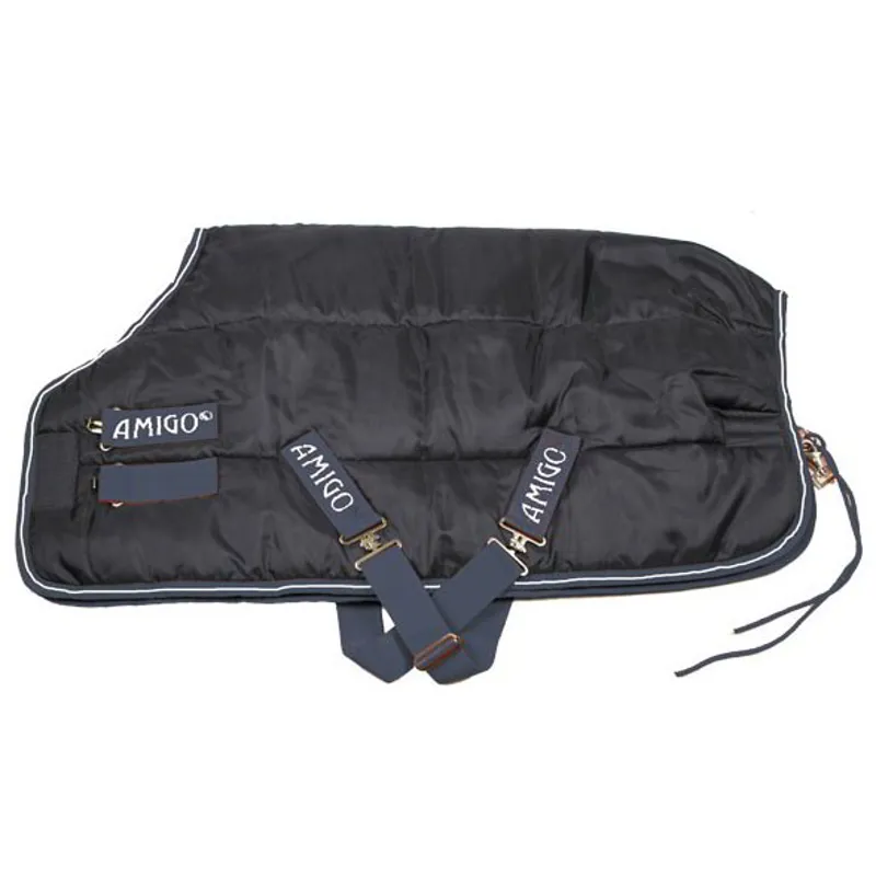 Amigo Insulator 100g Lite Stable Blanket - Navy/White-1