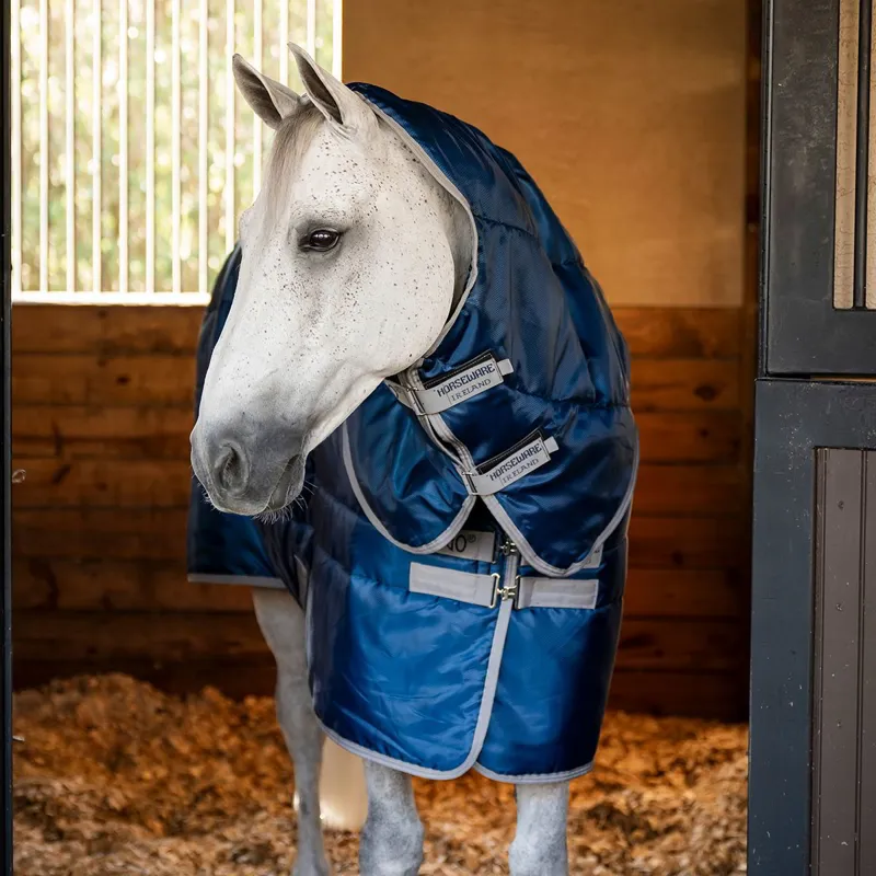 Amigo Ripstop Insulator Plus 200g Detachable Neck Stable Blanket - Navy-3