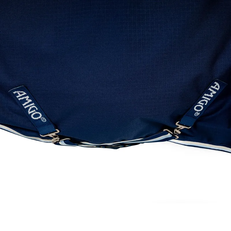Amigo Ripstop 900D Plus 0g Turnout Blanket - Witney Navy-5