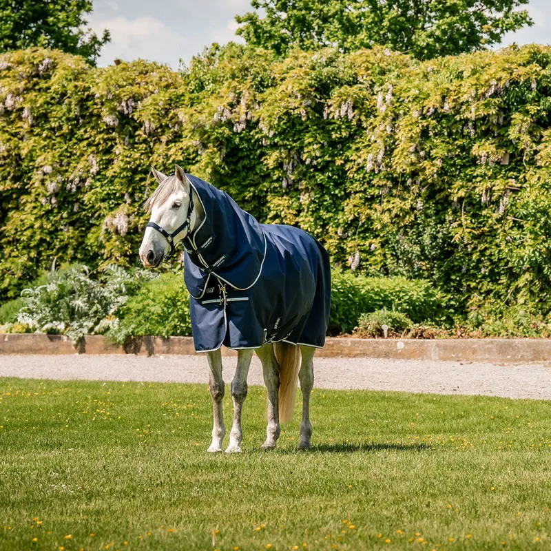 Amigo Ripstop 900D Plus 0g Turnout Blanket - Witney Navy-2