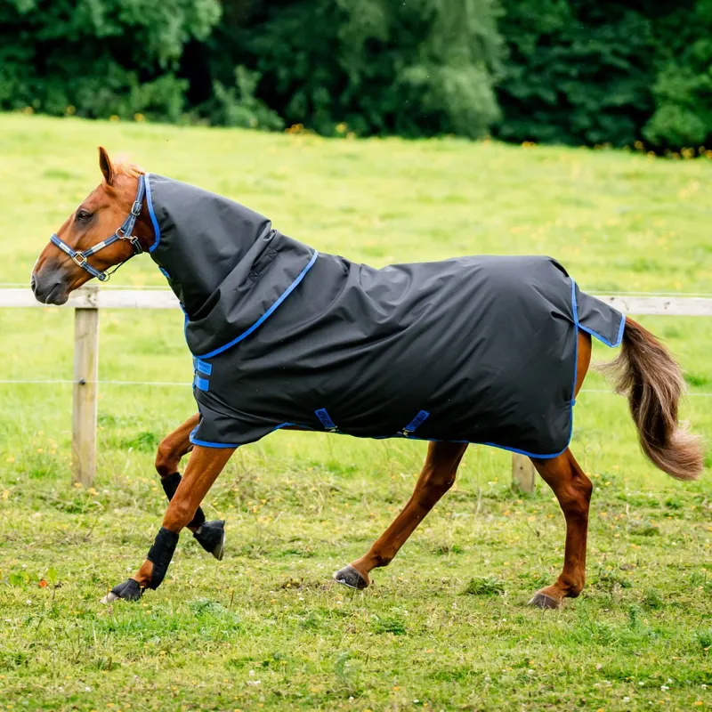 Amigo Ripstop 900D Plus 200g Detachable Neck Blanket Black/Blue-7