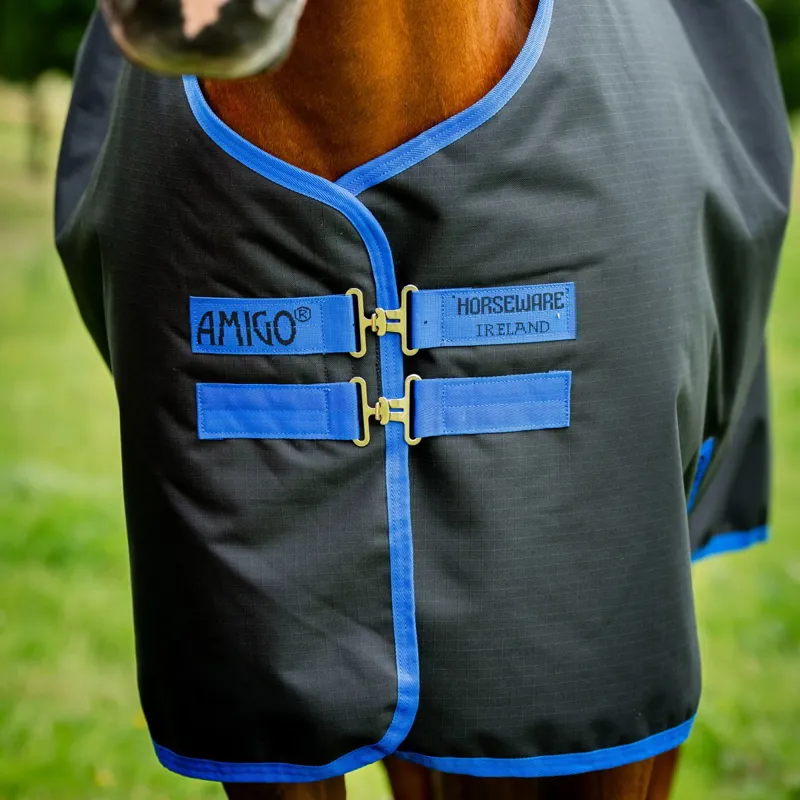 Amigo Ripstop 900D Plus 200g Detachable Neck Blanket Black/Blue-6