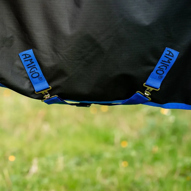 Amigo Ripstop 900D Plus 200g Detachable Neck Blanket Black/Blue-4