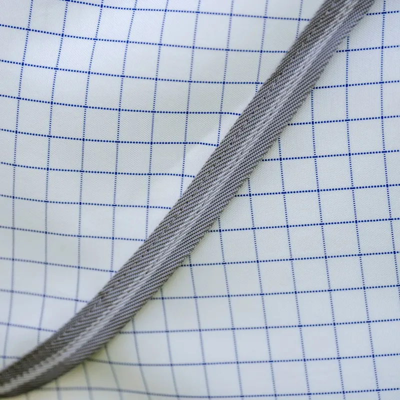 Amigo Summer Sheet Plus Fly Turnout Blanket - Navy Check/Titanium/Silver-6