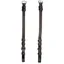 Schockemohle Anatomic Line Cheek Pieces - Brown/Silver