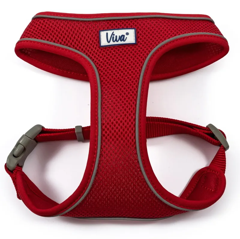 Ancol Viva Comfort Mesh Dog Harness - Red