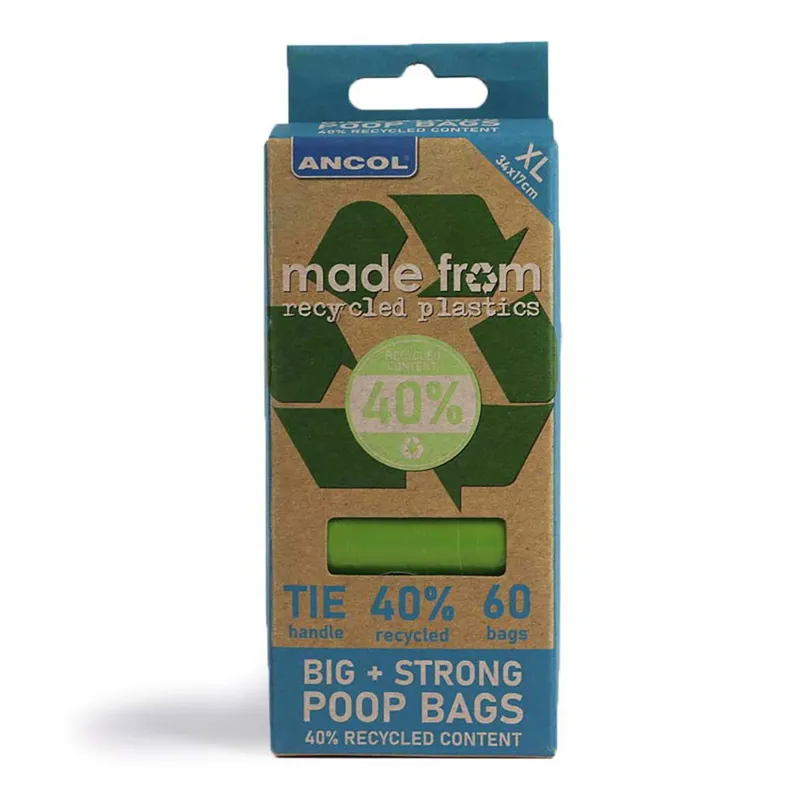 Ancol Made From Recycled Plastic Dog Poop Refill Bags