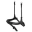 Schockemohle Ancona Select Flash Noseband - Black/Silver