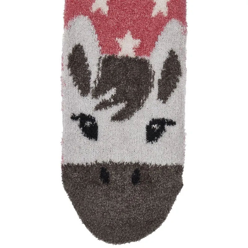 LeMieux Fluffy Character Junior Socks - Andalusian-1