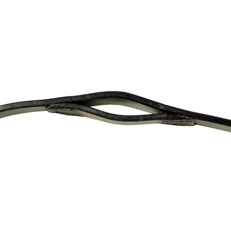 Dever Ascot Leather Neck Strap with Loop - Black-2