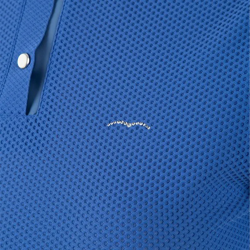 Animo Benova Ladies Show Shirt - Blue Atlantide-2