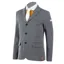 Animo Islanda Junior Boys Show Coat - Chinchilla Grey