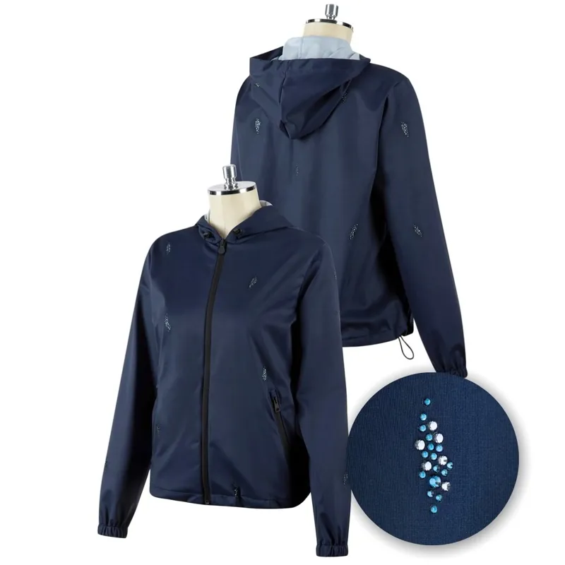 Animo Legend Womens Waterproof Jacket - Blu Navy