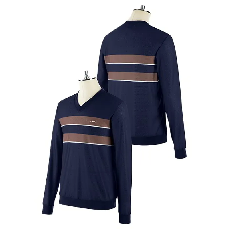 Animo Regulus Men's Pullover Sweater - Blue Ombra