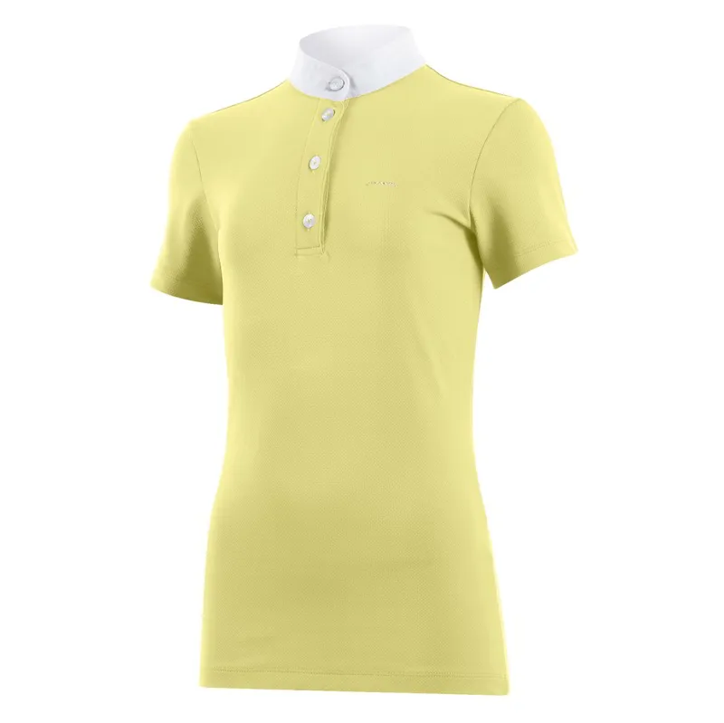 Animo Betta Junior Girls Show Shirt - Lemon-1