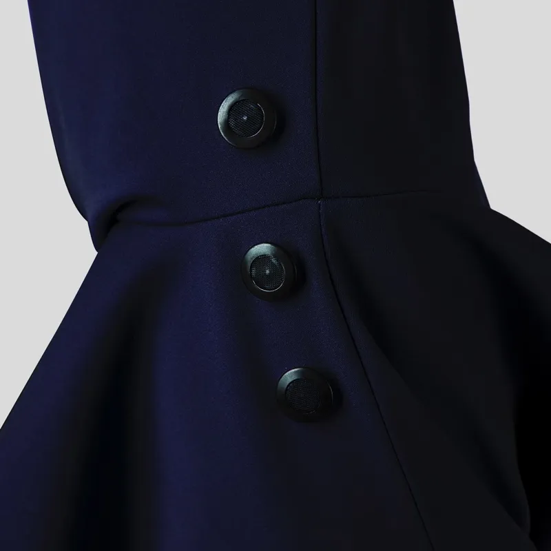 Animo Eblange Men's Sweat Jacket - Blu Navy-2