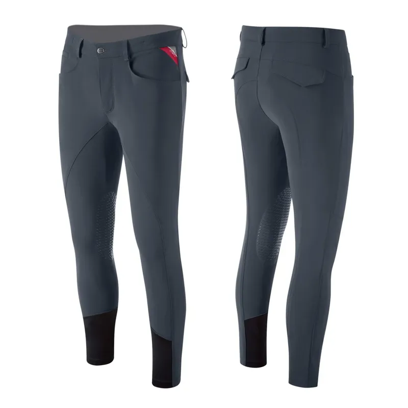 Animo Metrik Knee Grip Men's Breeches - Dolphin Grey-1