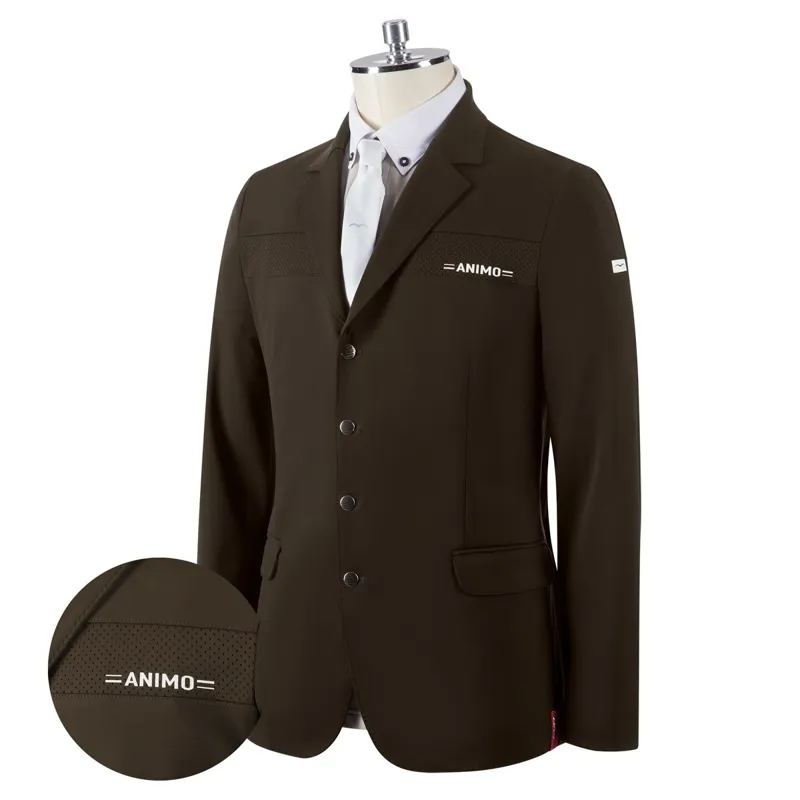 Animo Iges B7 Men's Competition Jacket - Marrone Brown
