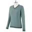 Animo Solima Womens V-Neck Sweater - Giada Green