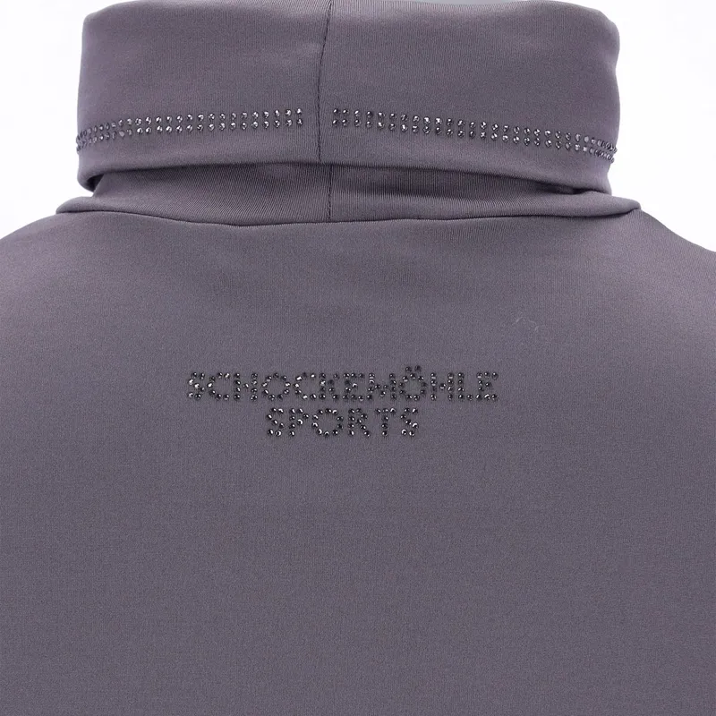 Schockemohle Anne Turtleneck Womens Base Layer - Dusty Chocolate-5
