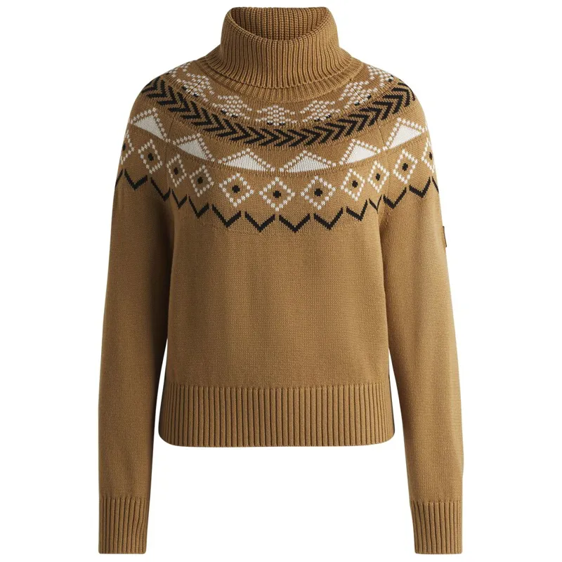 BOSS Equestrian Anouk Womens Sweater - Norway Camel-6