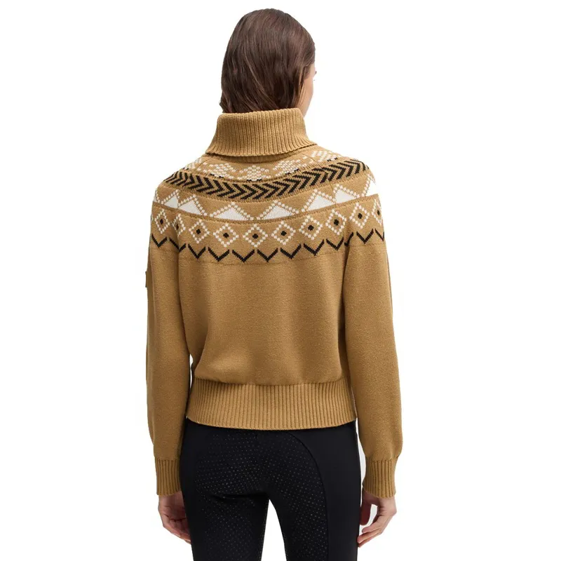 BOSS Equestrian Anouk Womens Sweater - Norway Camel-3
