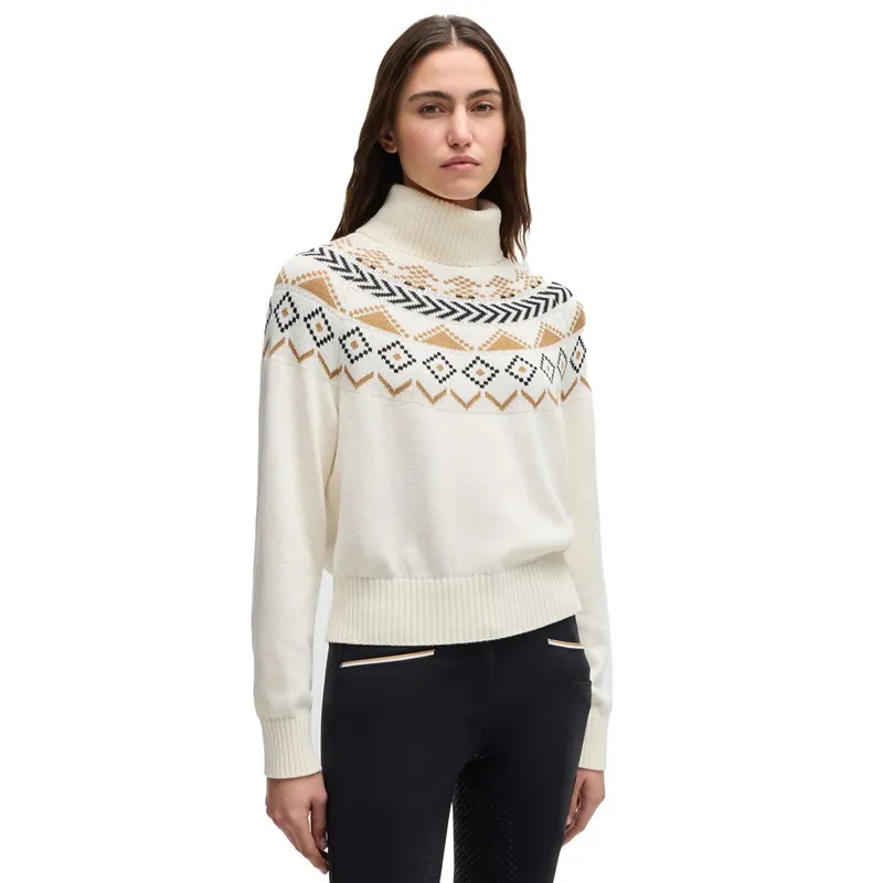 BOSS Equestrian Anouk Womens Sweater - Norway Soft Cream