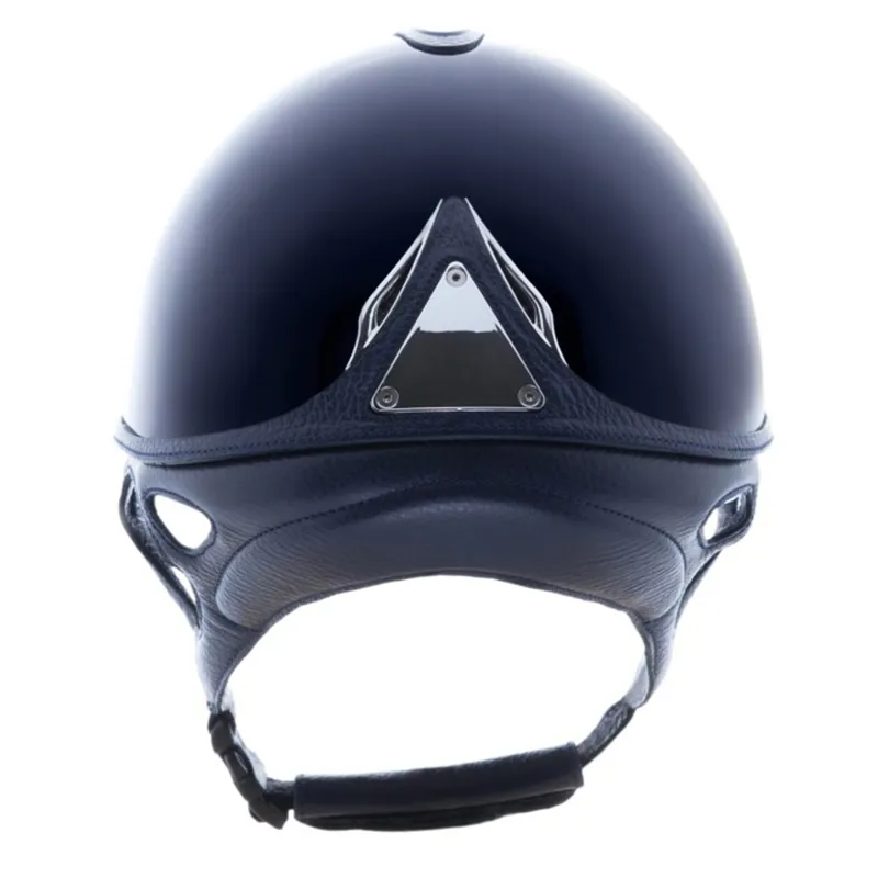 Antares Premium Glossy Riding Helmet - Blue/Blue-3