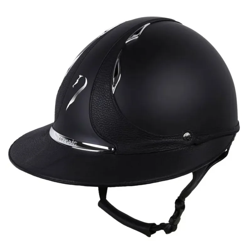 Antares Galaxy Eclipse Riding Helmet - Black/Black