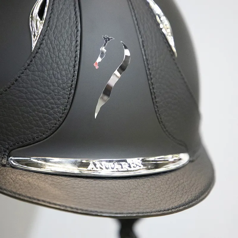 Antares Galaxy Riding Helmet - Black/Black-4
