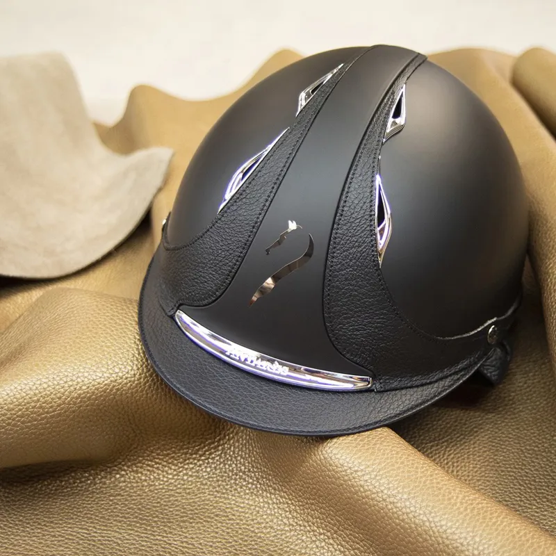 Antares Galaxy Riding Helmet - Black/Black-5