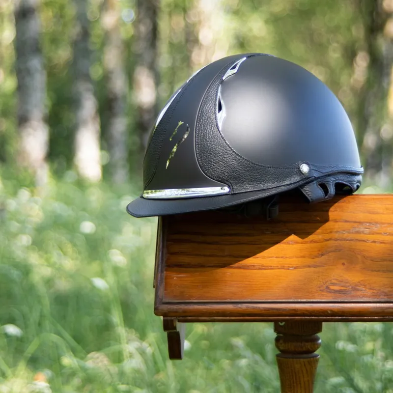 Antares Galaxy Riding Helmet - Black/Black-6