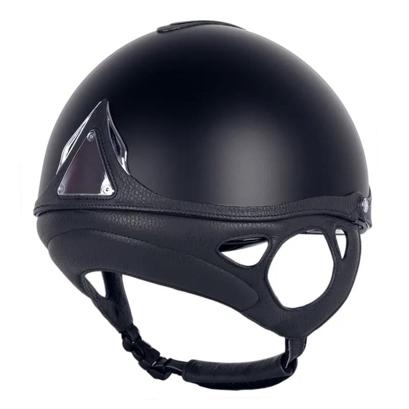 Antares Galaxy Race Riding Helmet - Black/Black-1