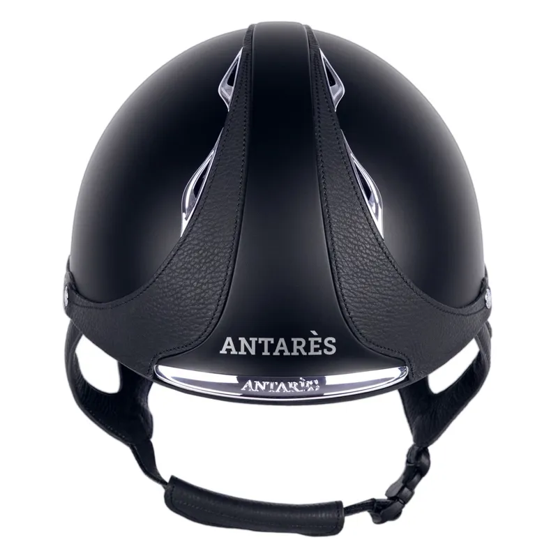 Antares Galaxy Race Riding Helmet - Black/Black-2