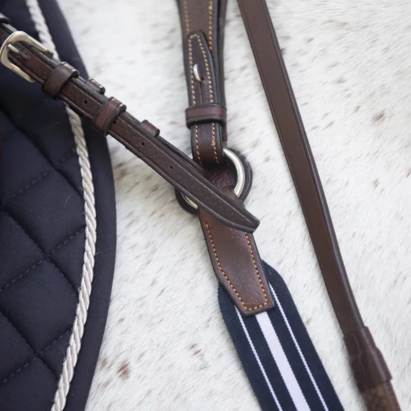 Antares Grained Elastic Breastplate: Brown-4