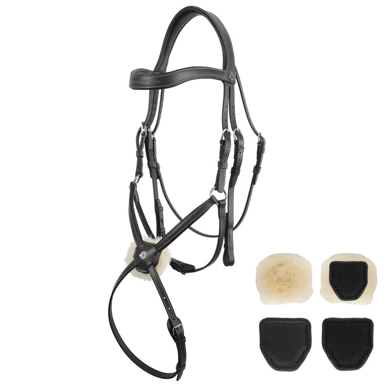 Antares Signature Figure 8 Bridle - Black