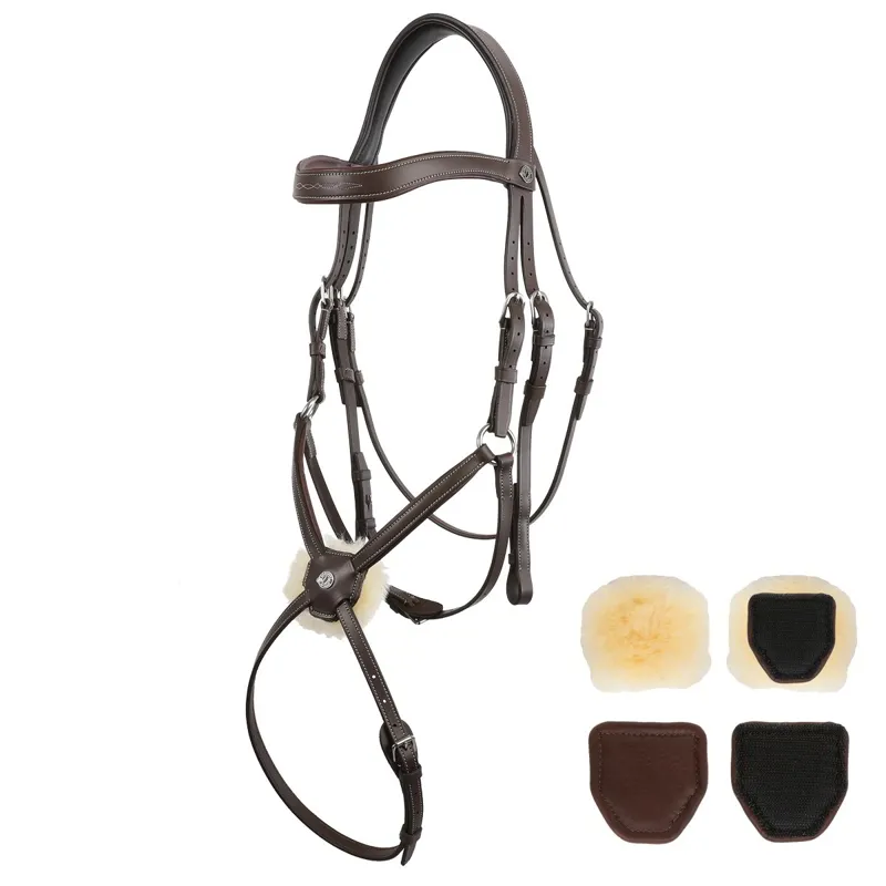 Antares Signature Figure 8 Bridle - Brown