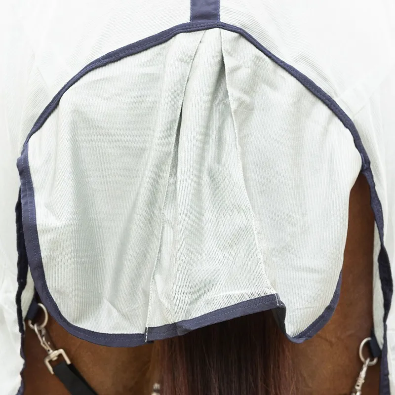 QHP Anti-Fly Sheet with Detachable Neck and Mask - Grey-4