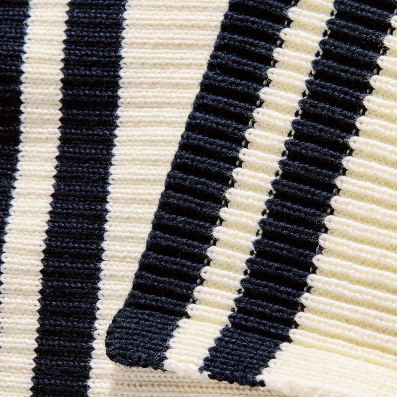 Holland Cooper Antonia Knit Women's Sweater - Natural Stripe-2