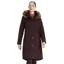 LeMieux Anya Women's Long Waterproof Riding Coat - Damson